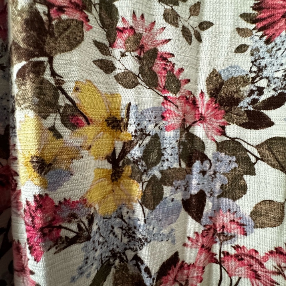 NWT Lane Bryant Floral Sleeveless Tunic - Multicolor - Picture 3 of 4